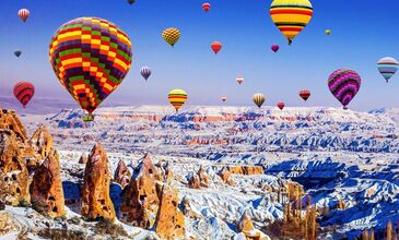 Yılbaşı Özel Kapadokya, Kayseri & Erciyes Kayak Merkezi Turu (Crystal Kaymaklı Hotel&Spa Konaklama)